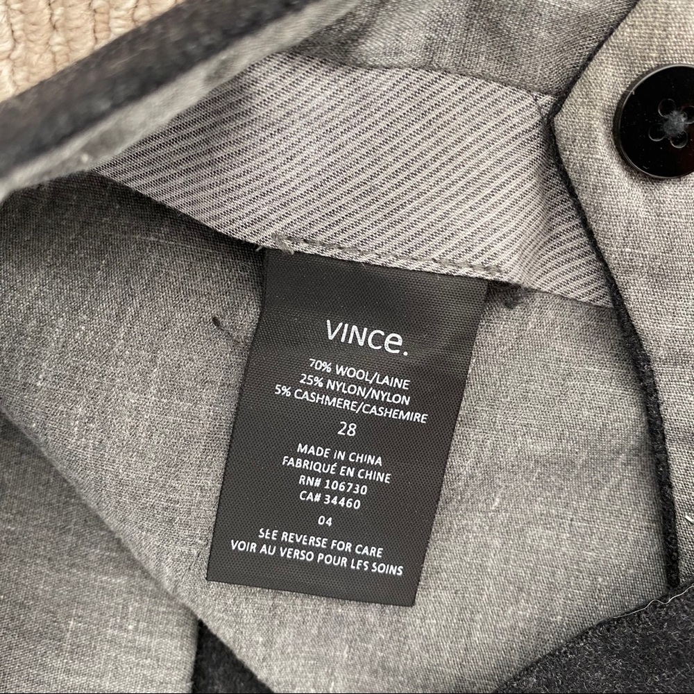 Vince men’s cargo trouser-wool/cashmere size 28/32 - Picture 6 of 6